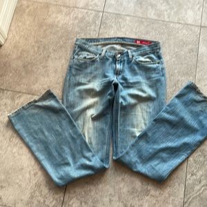 X2 Laboratory Express jeans.